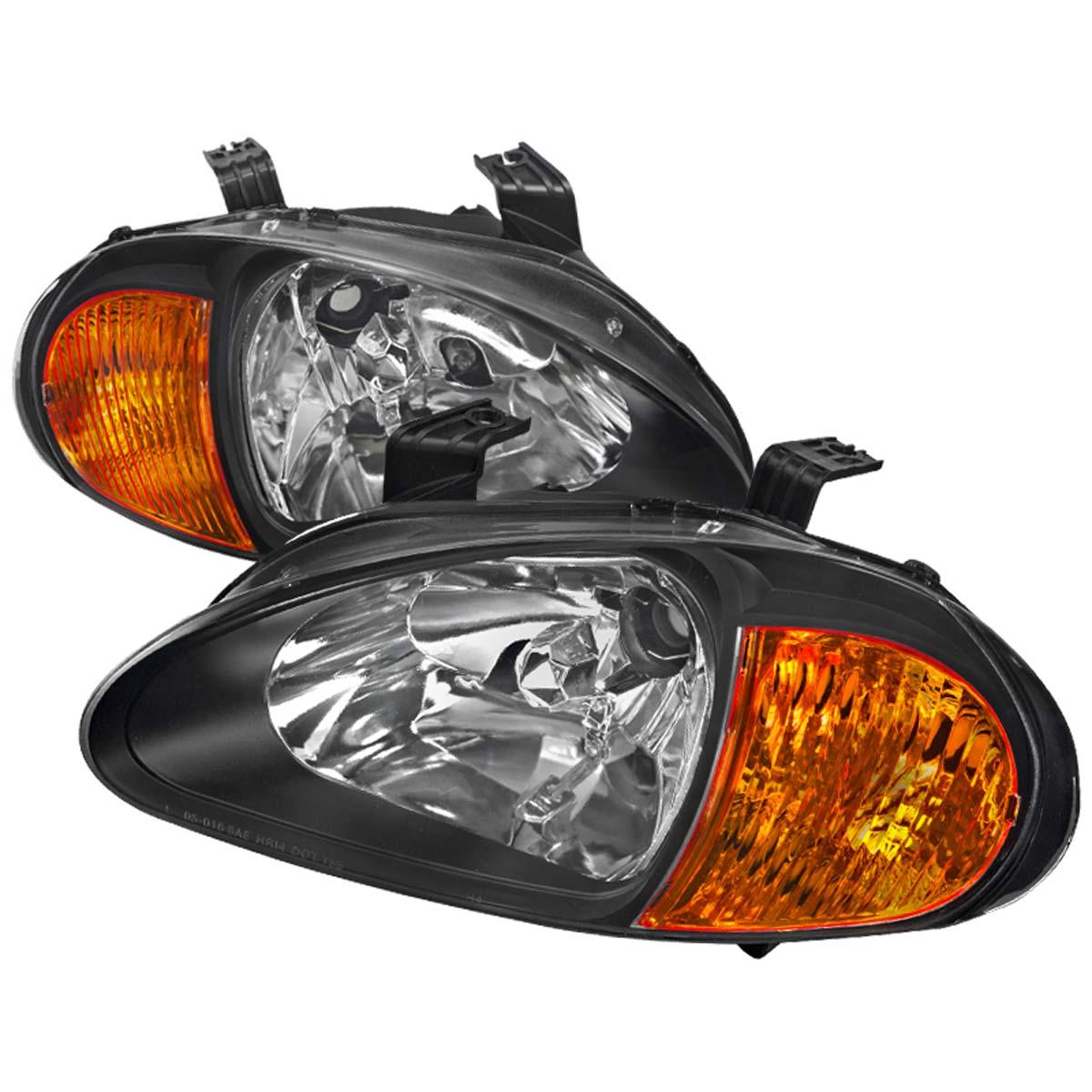 OEM Replacement Headlights Honda Del Sol (93-97) JDM w/ Amber - K2 Industries