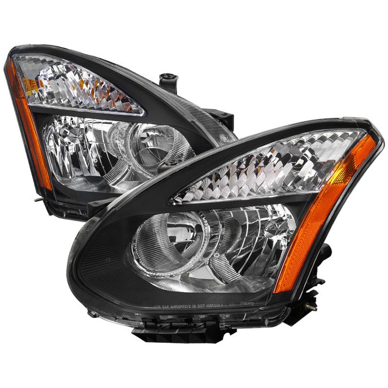 Spec-D Projector Headlights Nissan Rogue (2008-2013) Black or Chrome