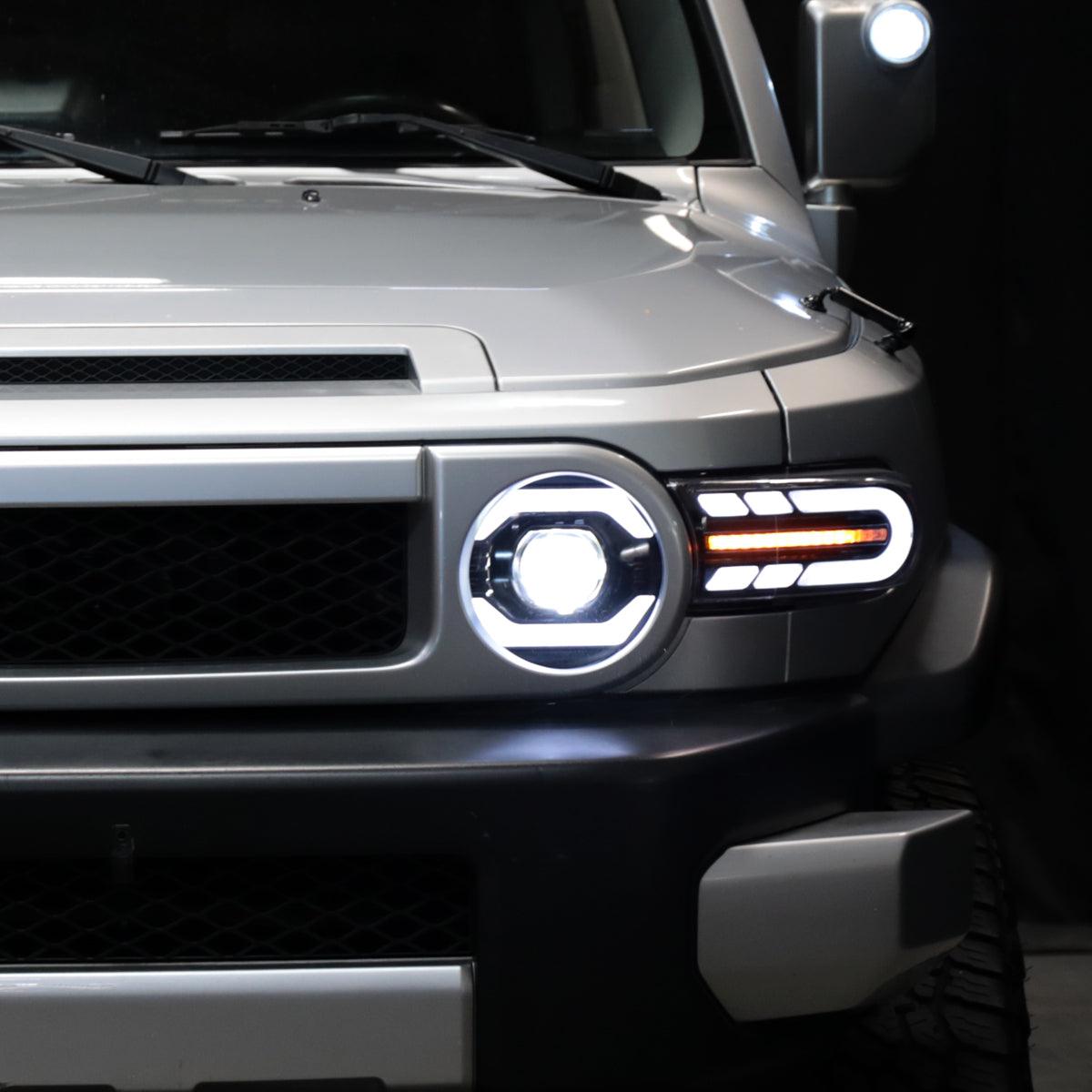 Spec-D Projector Headlights Toyota FJ Cruiser (07-14) Sequential Full LED or Halogen