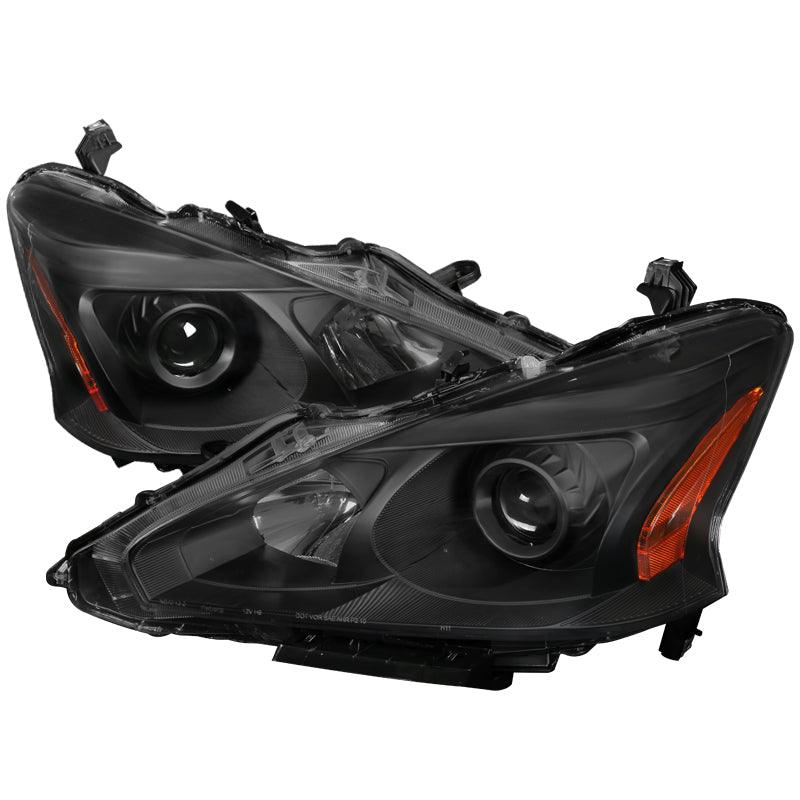 Spec-D Projector Headlights Nissan Altima Sedan (2013-2015) Black or Chrome