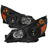 Spec-D Projector Headlights Subaru Legacy (2010-2011-2012) Black or Chrome