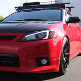 Spec-D Projector Headlights Scion tC (2011-2012-2013) w/ LED Bar - Black / Tinted / Chrome