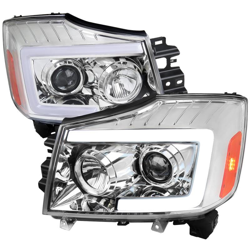 Spec-D Projector Headlights Nissan Titan (04-15) Armada (04-07) Sequential LED DRL