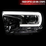 Spec-D Projector Headlights Tundra (07-13) Sequoia (08-17) LED DRL - Black / Chrome / Smoke