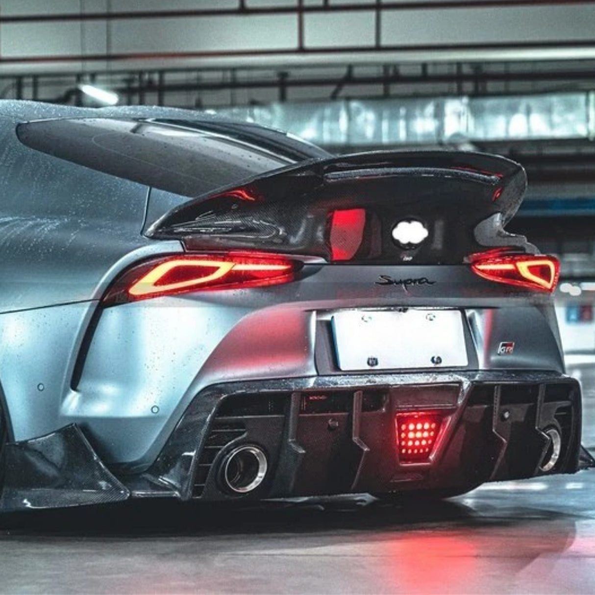 Carbon Fiber Rear Wing Aero Kit – Toyota Supra A90