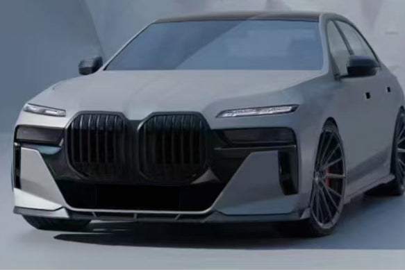 2023-2025 BMW 7 Series G70 M760 Black Knight Style Full body kit