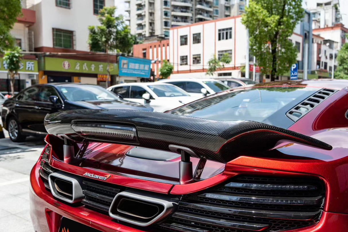 2011-2017 McLaren 650S  MP4 12C VRS Style Carbon Fiber Trunk Spoiler