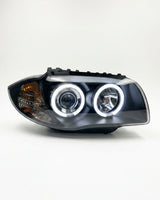 BMW 1 Series 120i 118i E87 Angel Eyes LED Headlights (2005-2011)