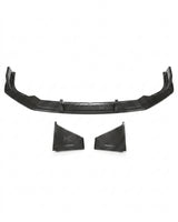 2020–2021 Audi RS7 C8 Sportback Front Bumper Diffuser Lip Set – Pre-Preg Dry Carbon Fiber