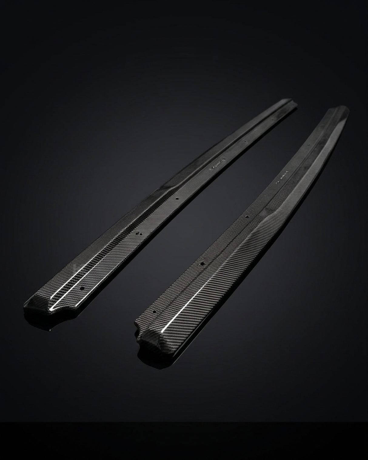 2016–2019 Audi R8 V10 & V10 Plus Coupe Side Skirts – Carbon Fiber