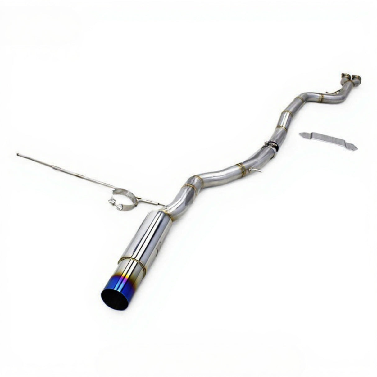 BMW 3/4 Series M3/M4 F80/F82 304 Stainless Steel Burnt Tip Straight-through Catback 2015-2020