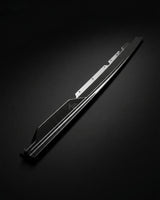 2019–2023 Audi R8 V10 Coupe Side Skirt Extensions – Prepreg Dry Carbon Fiber