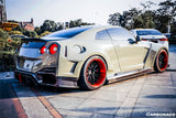 2008-2025 Nissan GTR R35 CBA  DBA  EBA DLK Style Carbon Fiber Trunk