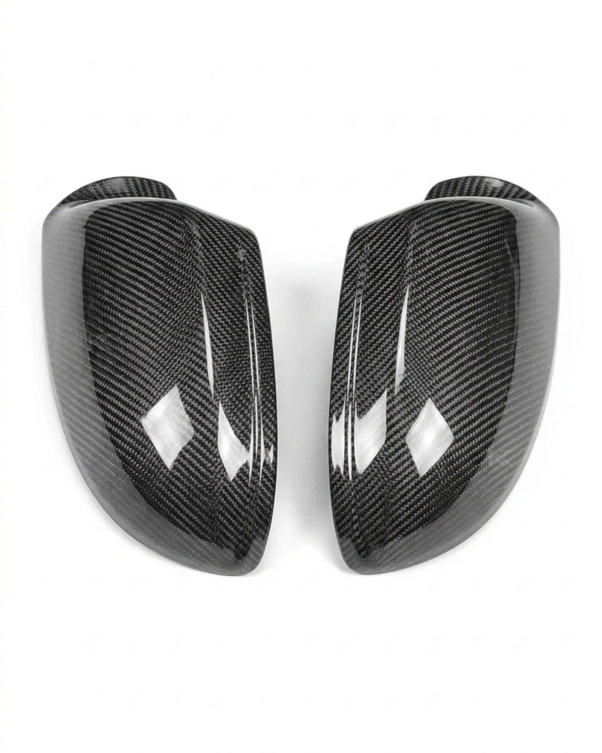 2011–2018 Audi A6 / S6 C7 4G Wing Mirror Cap Housings – Carbon Fiber