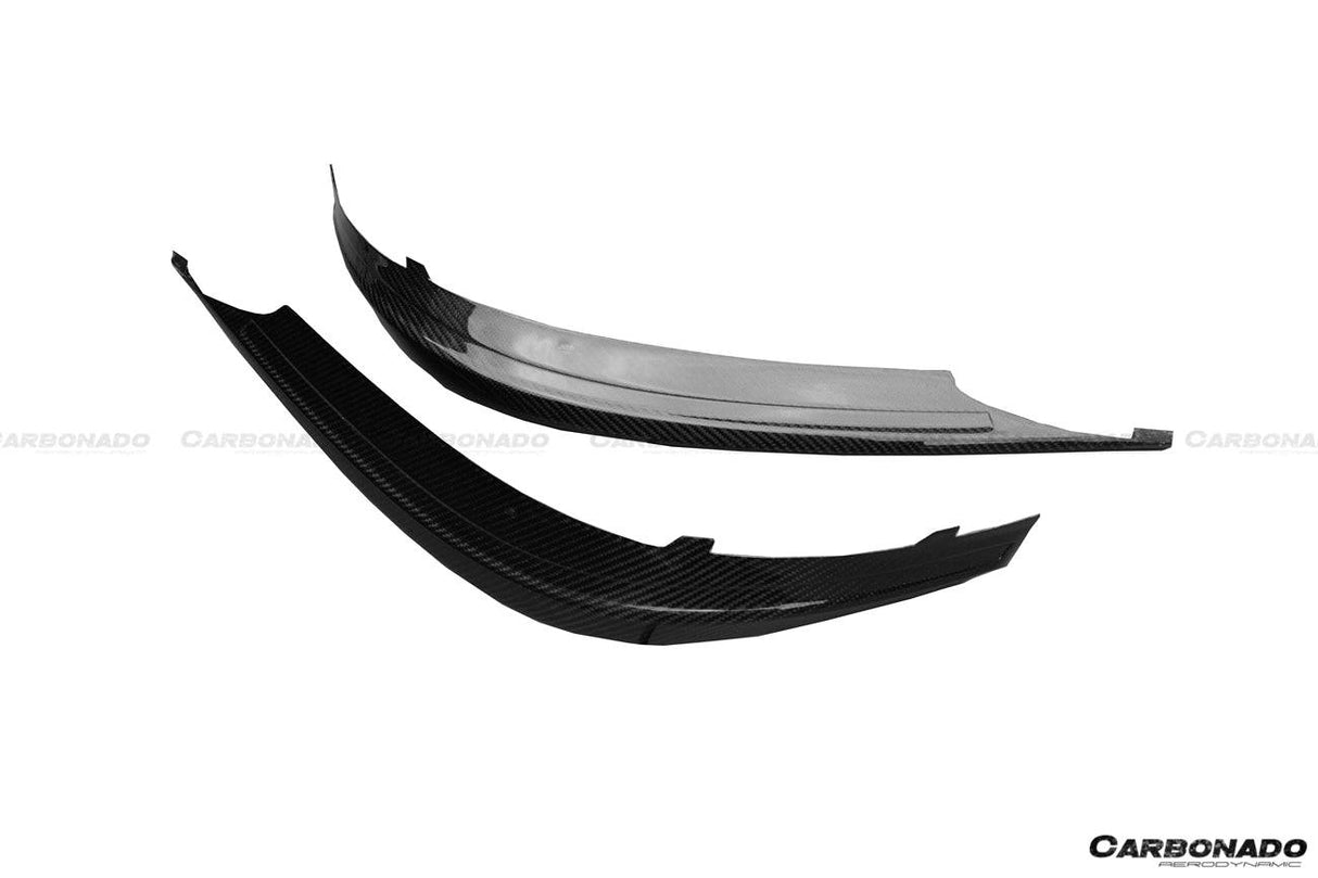 2014-2017 Mercedes Benz C217 S63  S65 AMG Coupe OE Style Carbon Front Bumper Canards