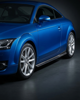 2008–2011 Audi TT 8J MK2 Coupe Side Skirt Extensions – Carbon Fiber