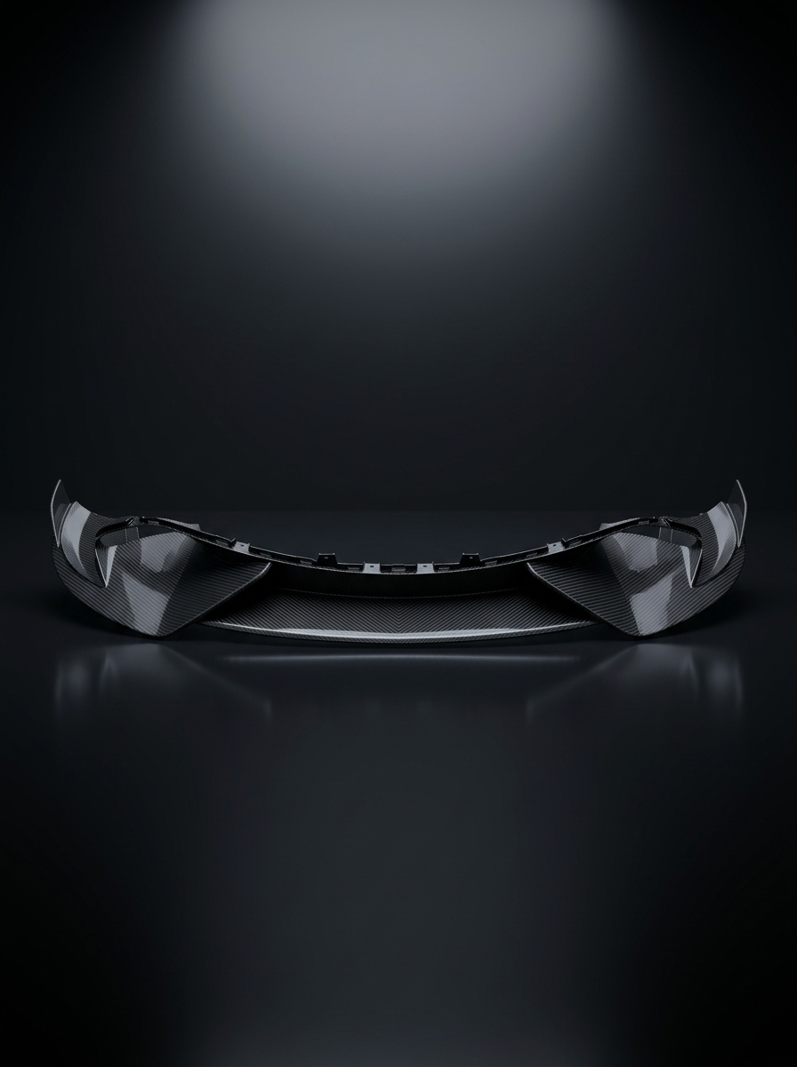 McLaren 720S Dry Carbon Fiber Front Lip Splitter Bolt-On Body Kit