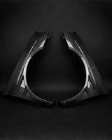 2004–2005 Subaru Impreza WRX STI GT Concept Style Front Over Fenders – Carbon Fiber