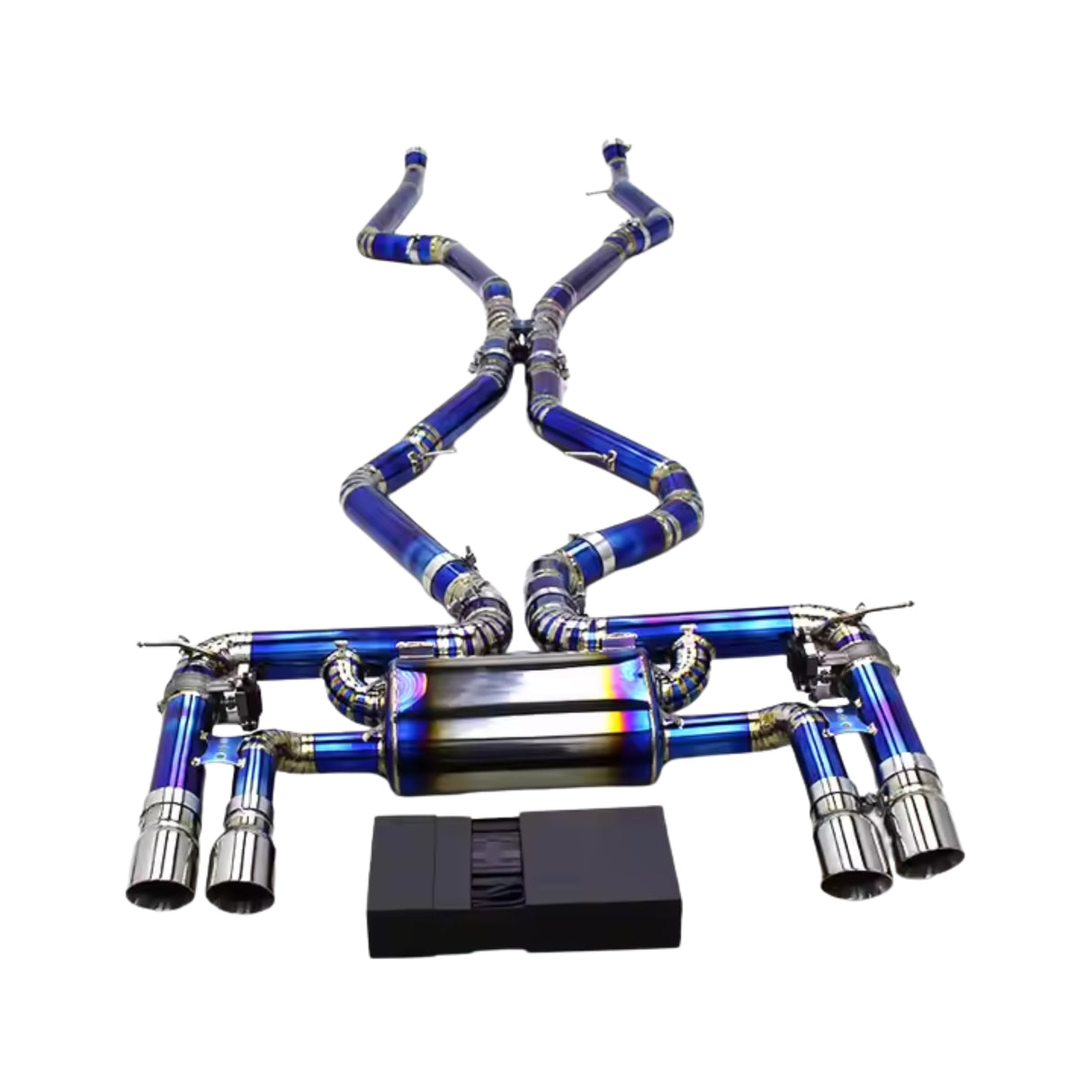 BMW X5 M F85 / X6 M F86 Titanium Valved Catback 2015-2018