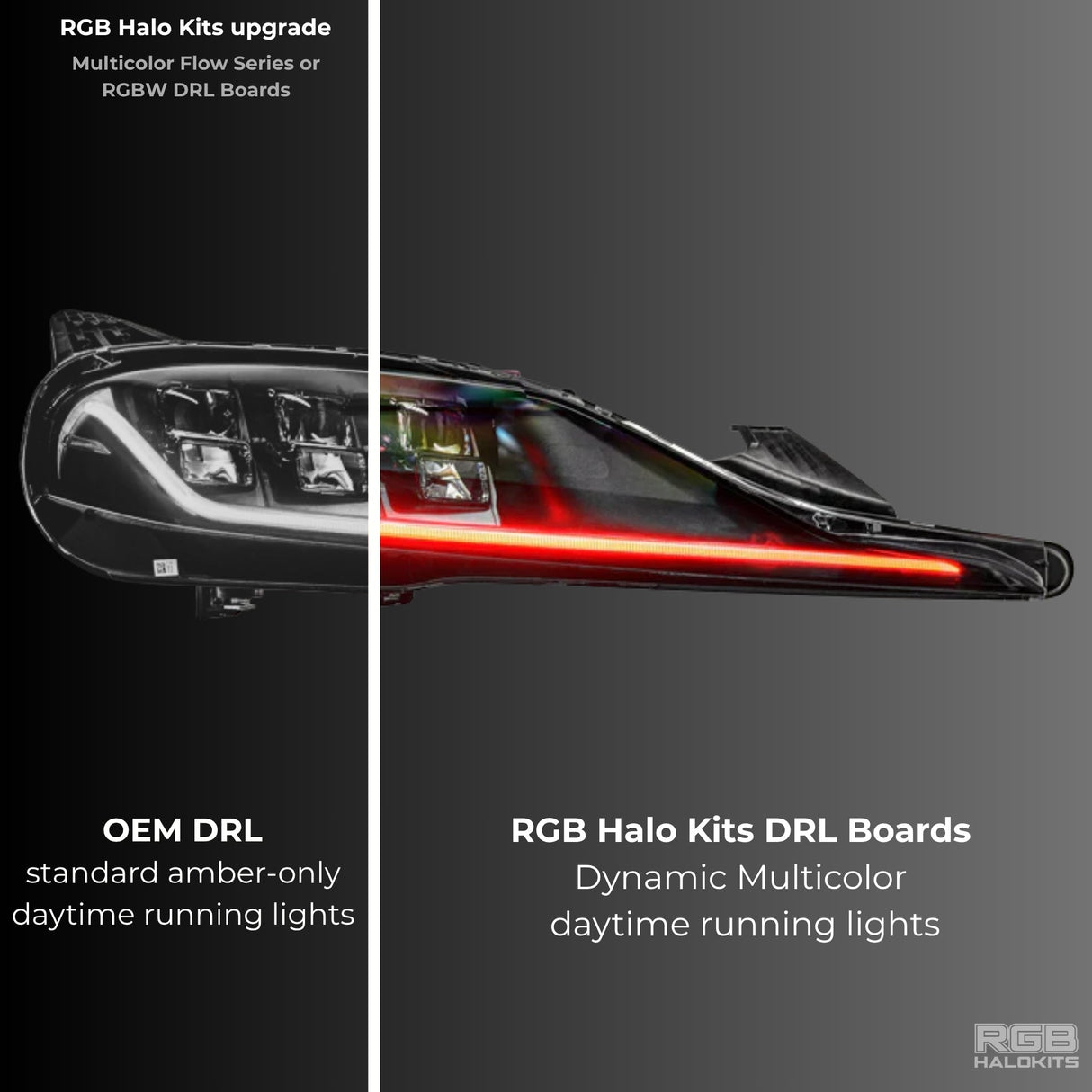 Toyota Supra RGBW DRL boards (2020-2024)
