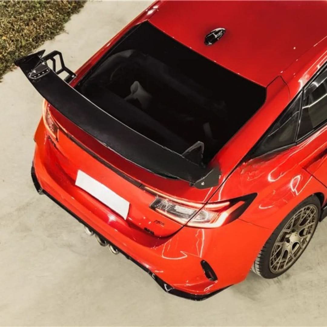 Dry Carbon Fiber GT Rear Wing Spoiler – Civic 11th Gen FL5 Type R