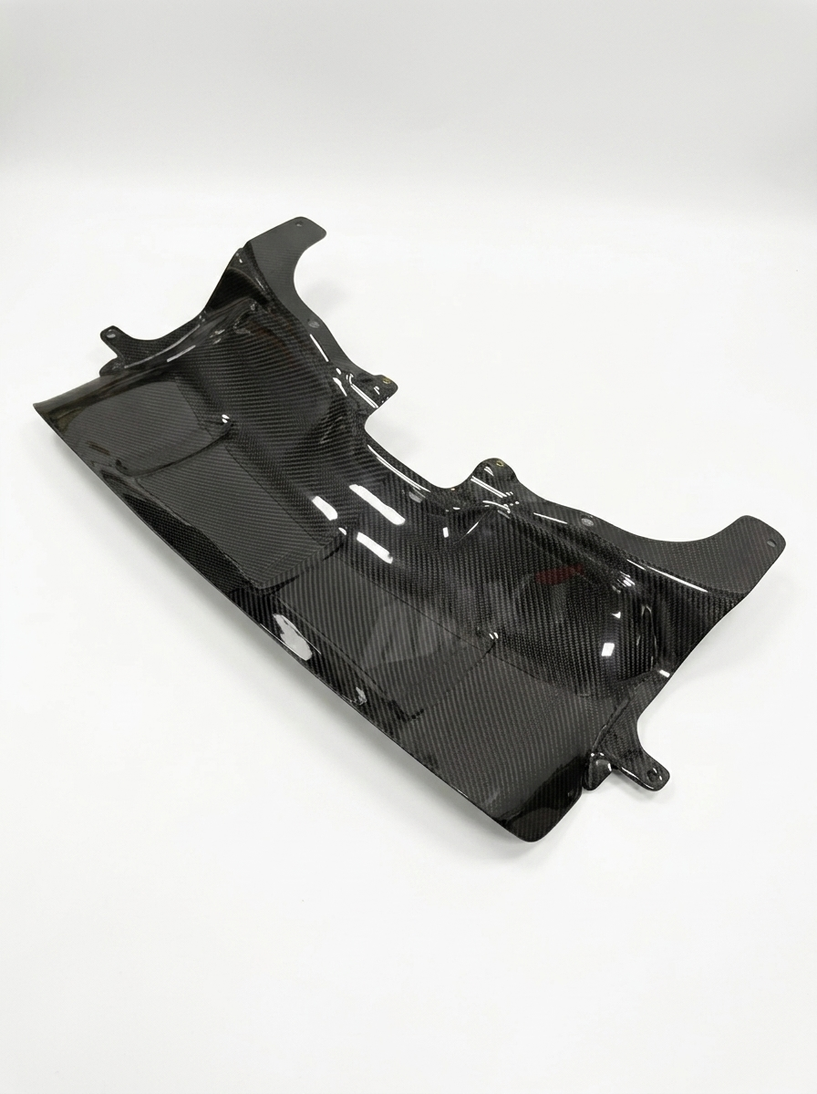 McLaren 720S Spider Dry Carbon Fiber Exhaust Cover OEM Style 2017 - 2019