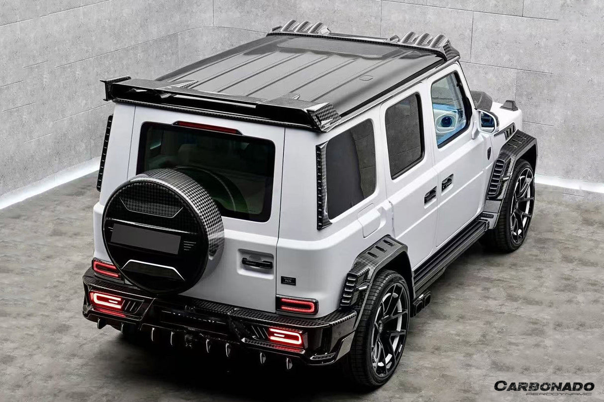 2019-UP Mercedes Benz G Class W464 | W465 G-Wagon MSY Style Autoclave Carbon Fiber Full Body Kit | (Fits G500, G550, G580, G63 AMG)