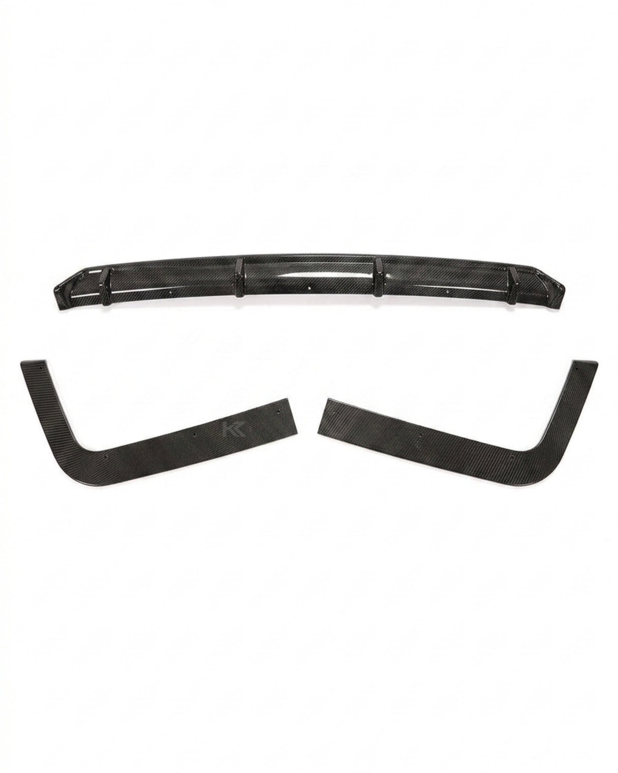 2015–2020 Volkswagen Transporter / Caravelle T6 Rear Bumper Lip Extension – Carbon Fiber