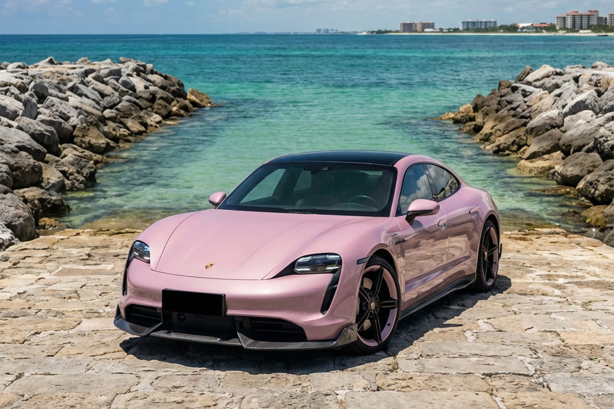 2020-2024 Porsche Taycan CADO Style Full Body Kit | Fits 4, 4S, GTS, Turbo, Turbo S, ST, CT