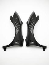 2019+ Ferrari SF90 Stradale Polished Fenders - Dry Carbon Fiber