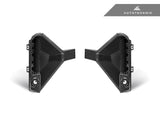AutoTecknic Dry Carbon Rear Bumper Reflector Trim Set - G87 M2