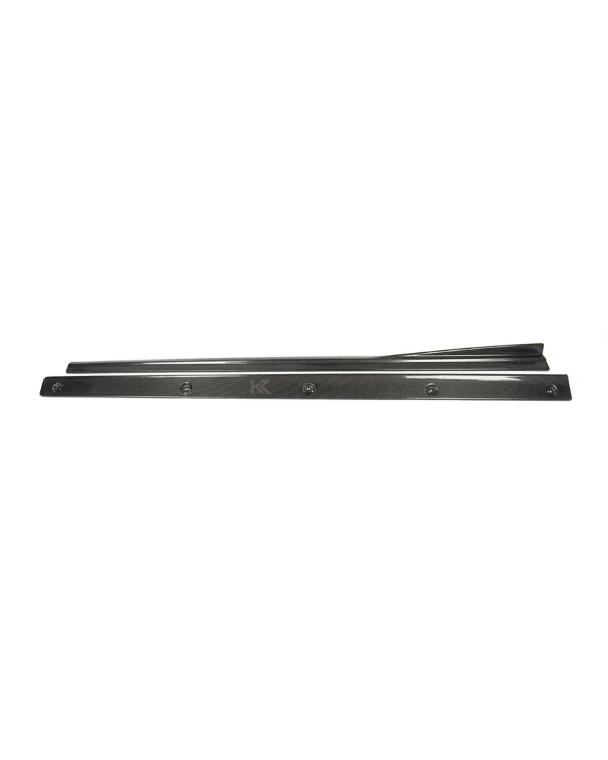 2008–2011 Audi TT 8J MK2 Coupe Side Skirt Extensions – Carbon Fiber