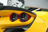 2019-2024 Ferrari F8 MSY Style Autoclave Carbon Fiber Trunk Spoiler