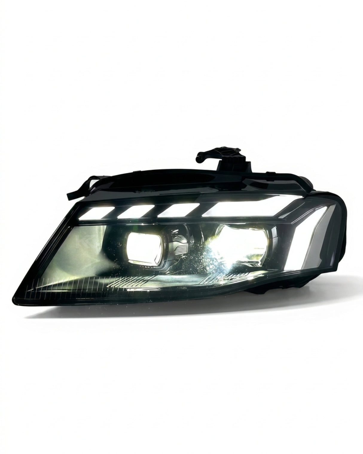 Audi A4 RS Style LED Headlight Assembly with Daytime Running Lights 2008 - 2012