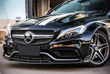 2015-2021 Mercedes Benz W205 C63  S AMG Coupe BR Style Front Lip