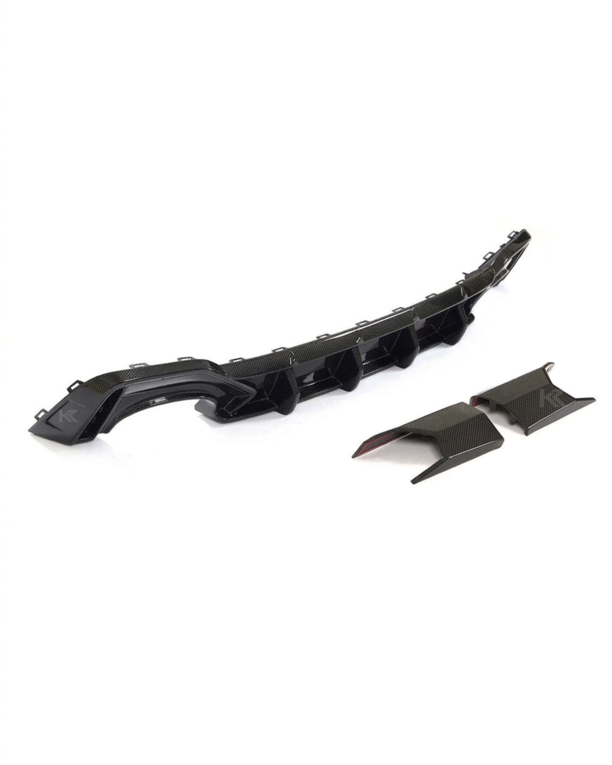 2019–2021 Audi RS6 / A6 C8 Avant Wagon Rear Bumper Diffuser – Dry Carbon Fiber