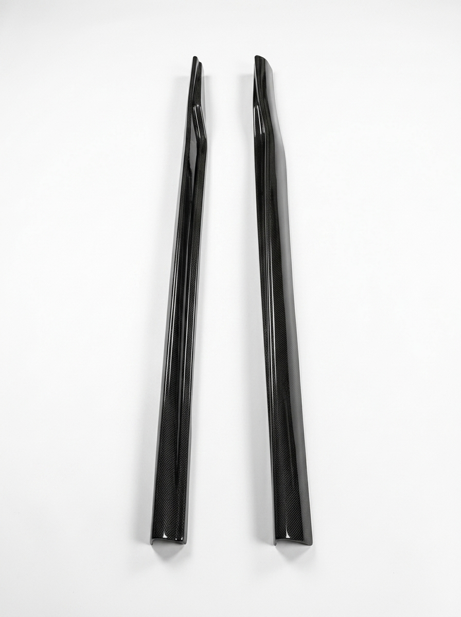 2017 - 2020 Ferrari 812 Superfast GTS Side Skirts - Dry Carbon Fiber