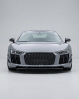 2016–2018 Audi R8 V10 & V10 Plus Coupe Custom Style Front Lip Splitter – Carbon Fiber