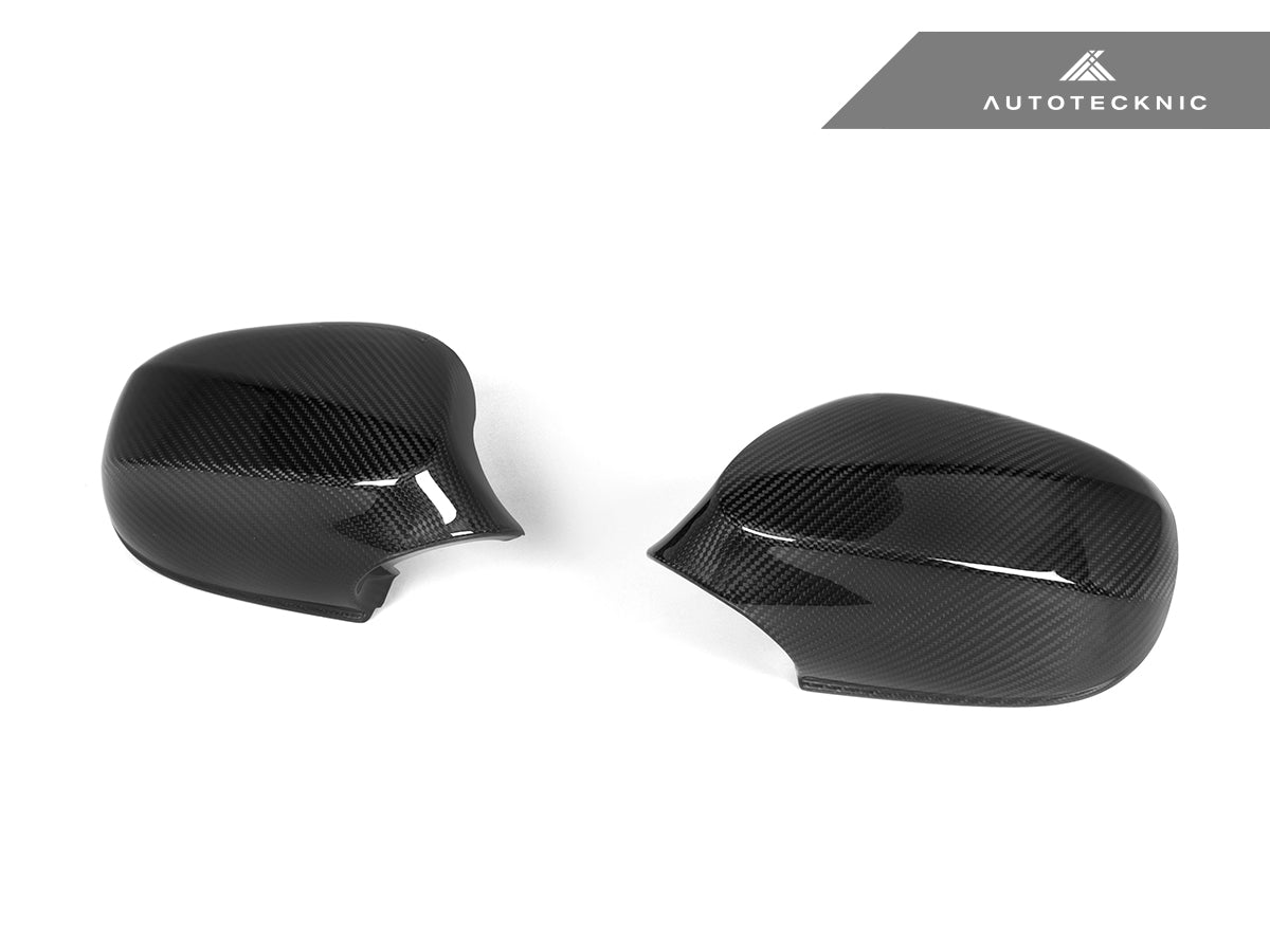 AutoTecknic Dry Carbon Fiber Mirror Cap Set - E82 1-Series LCI