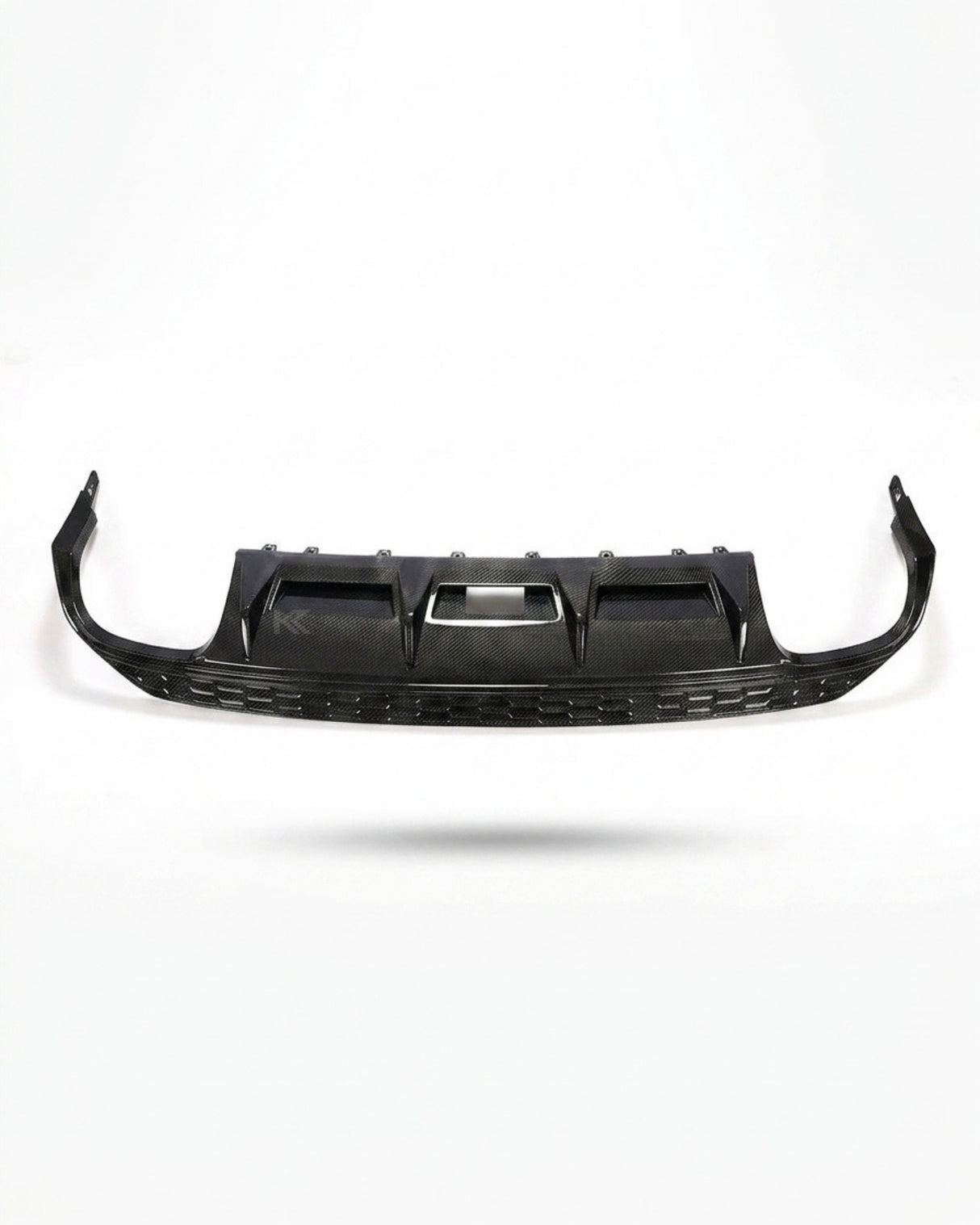2015–2016 Audi A3 S-Line 8V Sedan Rear Bumper Diffuser Lip – Carbon Fiber