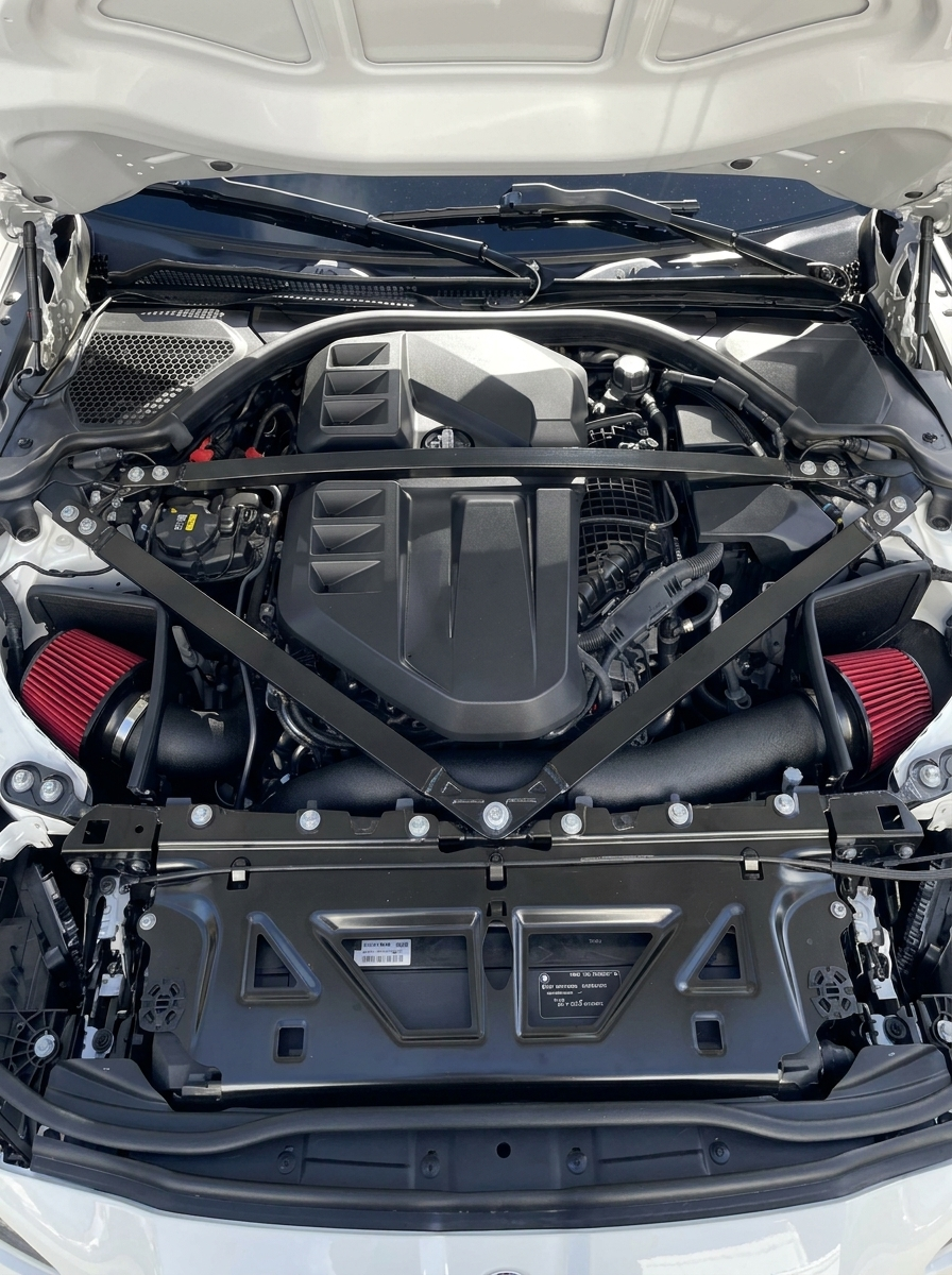 BMW M3 M4 Competition G80 G82 S58 3.0T High Performance Cold Air Intake System 2021+ OE EF4173BK