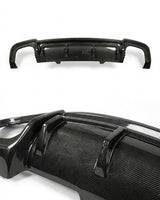 2017–2019 Audi A5 S-Line / S5 B9 Coupe & Sportback S5 Style Rear Bumper Diffuser – Carbon Fiber