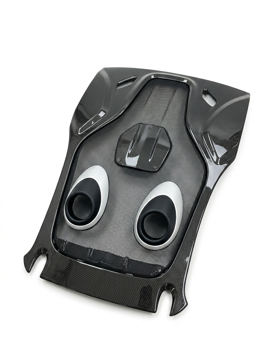 2015-2019 McLaren 540C 570S 600LT Engine Cover - Dry Carbon Fiber