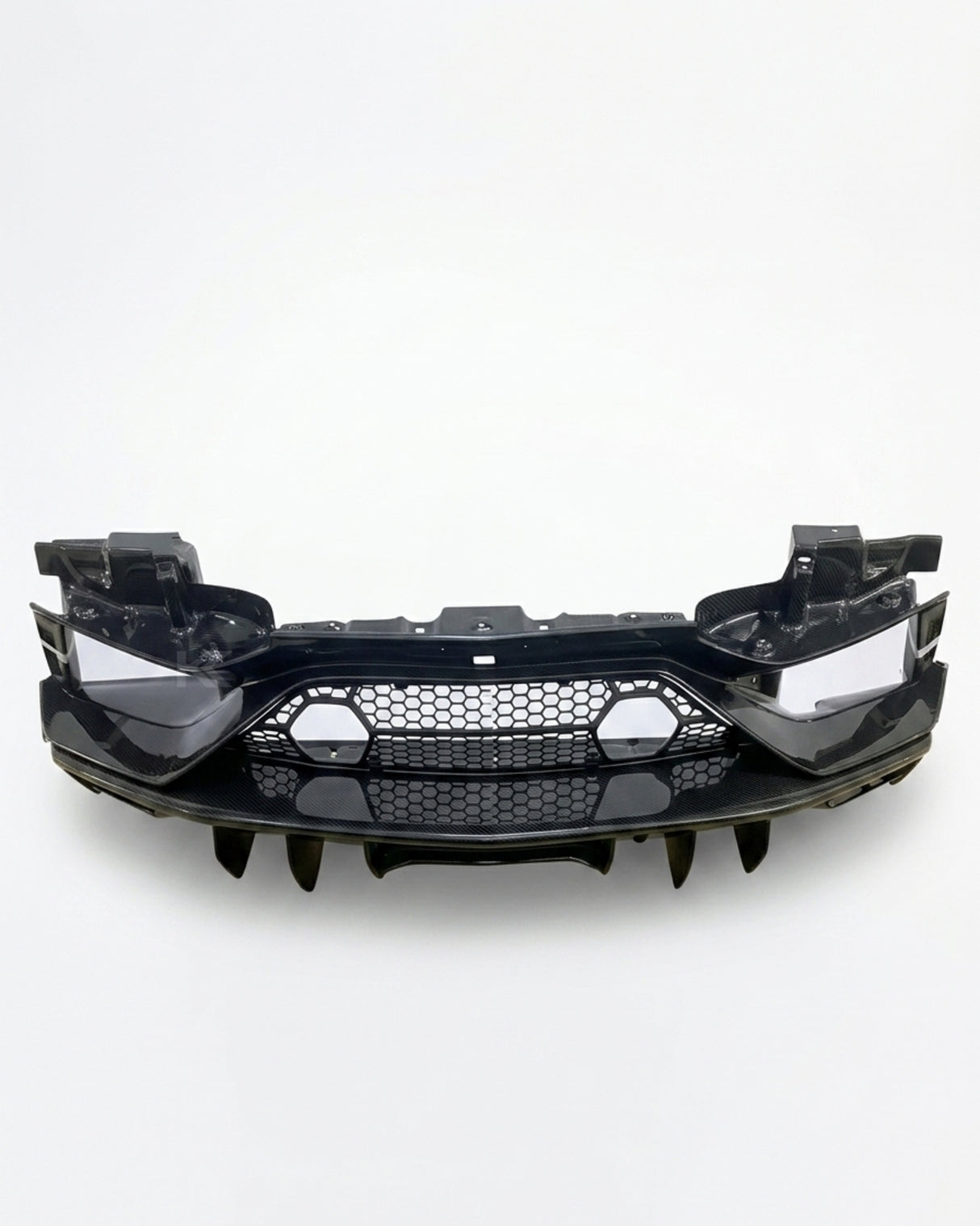 2011–2021 Lamborghini Aventador SVJ Style Rear Bumper – Dry Carbon Fiber