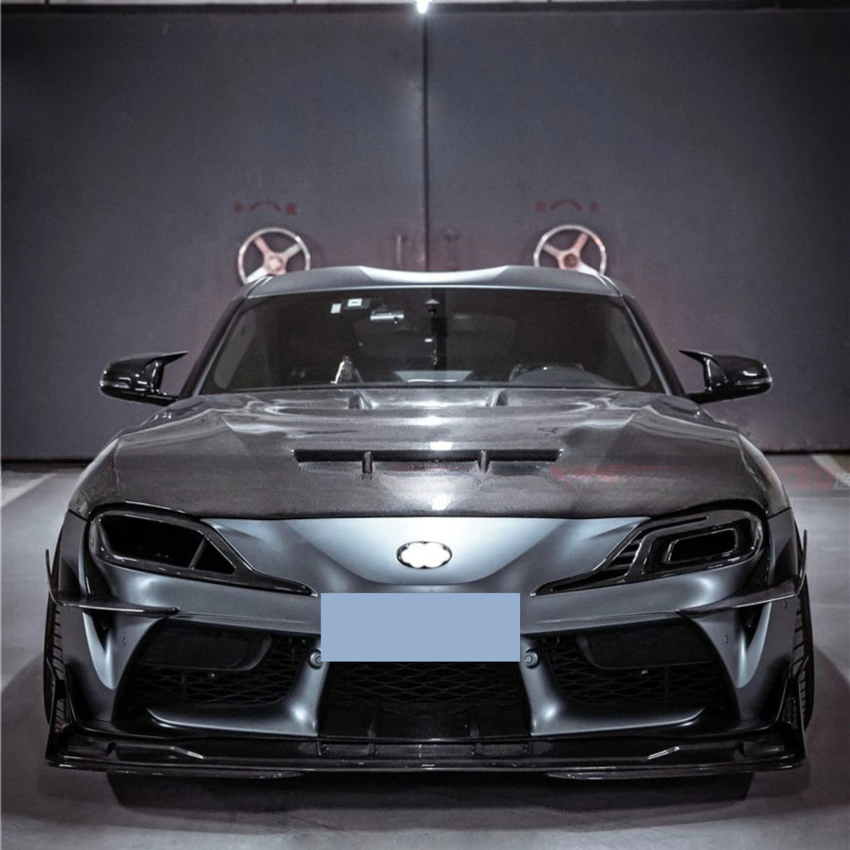 Carbon Fiber Intake Headlight Duct Cover – Toyota Supra A90 Aero Kit