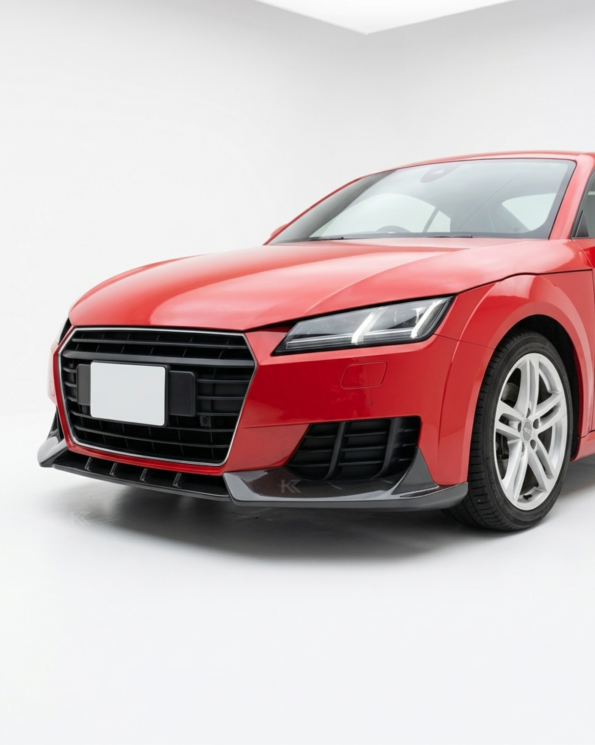 2015–2019 Audi TT 8S Coupe Front Bumper Splitter – Carbon Fiber