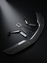 McLaren 540C 570S 570GT 600LT Dry Carbon Fiber Rear Wing Sports Style 2015 - 2019