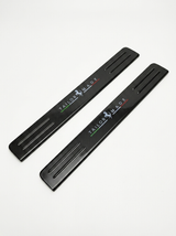 2019+ Ferrari SF90 Stradale OEM Style Door Sill Trims - Dry Carbon Fiber