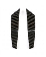 2020–2021 Audi RS7 C8 Sportback ABT Style Front Bumper Canards – Dry Carbon Fiber