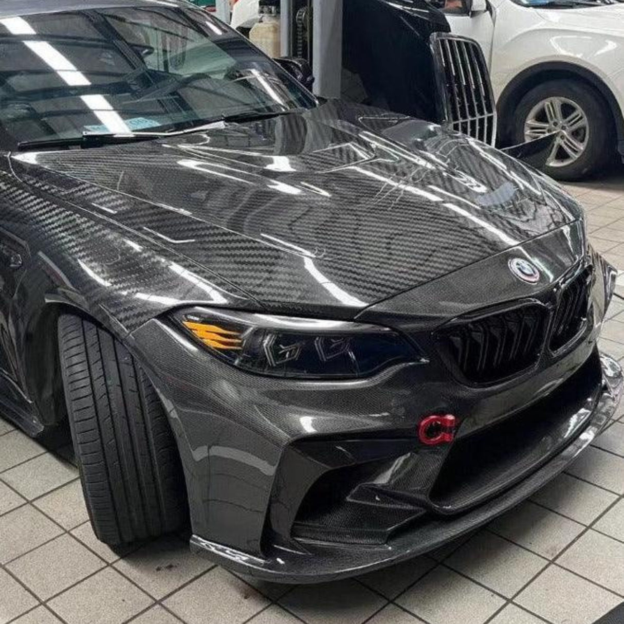 BMW 2 Series F87 Carbon Fiber Hood (2014-2021)